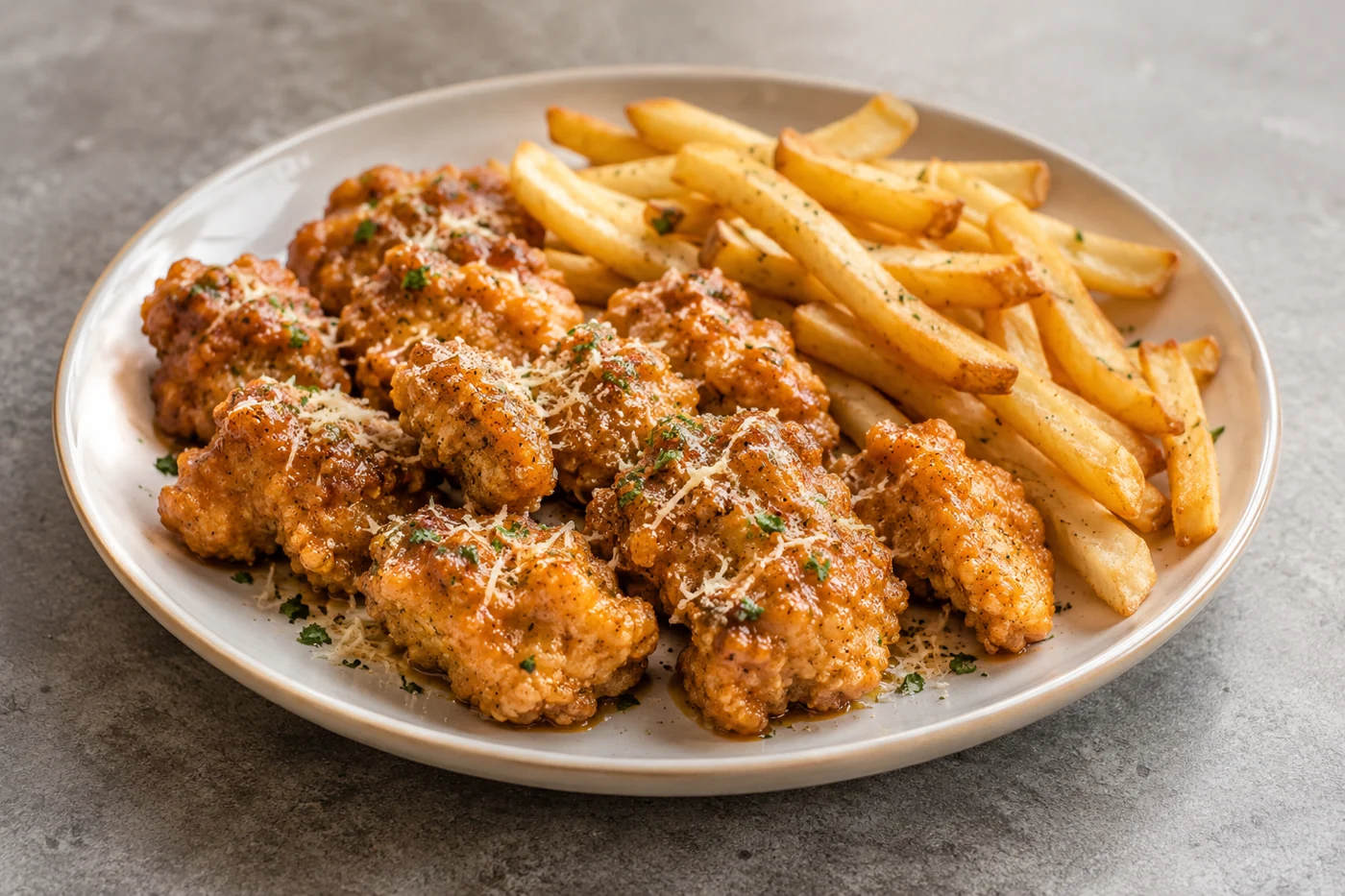Boneless Wings — illustrative serving suggestion