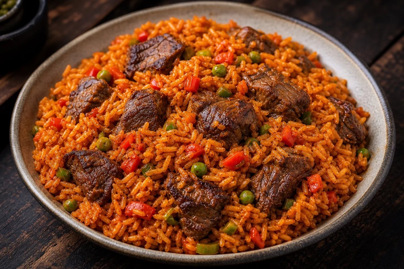 Jollof Bowl — illustrative serving suggestion