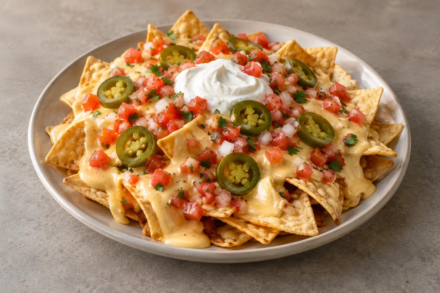 Purple Frog Nachos — illustrative serving suggestion