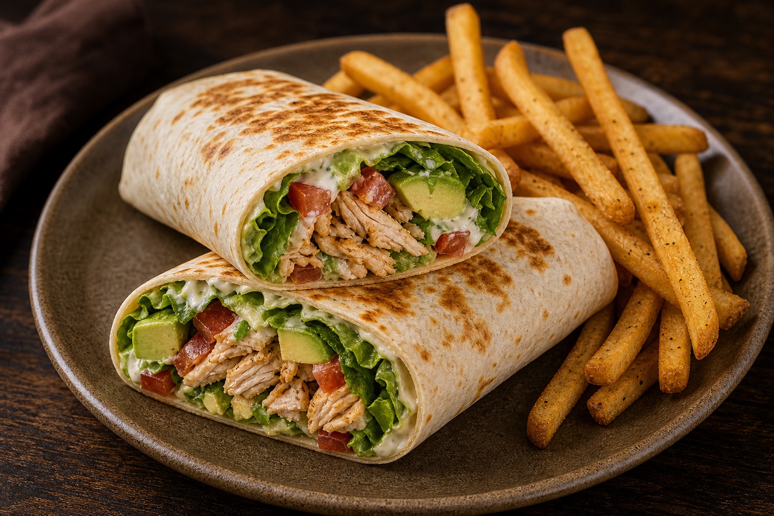 Chicken Avocado Wrap