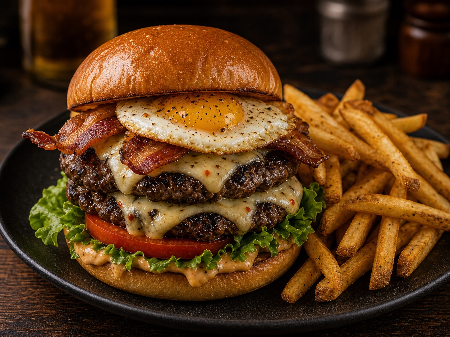 Purple Frog Signature Burger