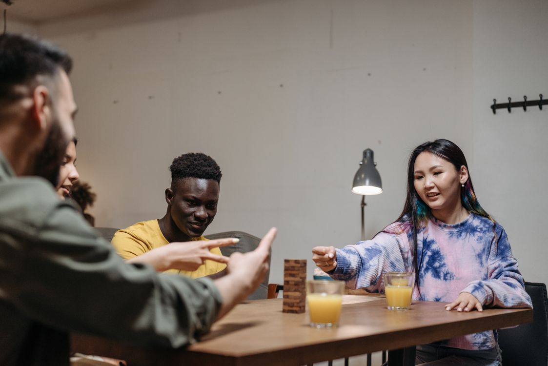 Event inspiration: a group enjoying a tabletop game